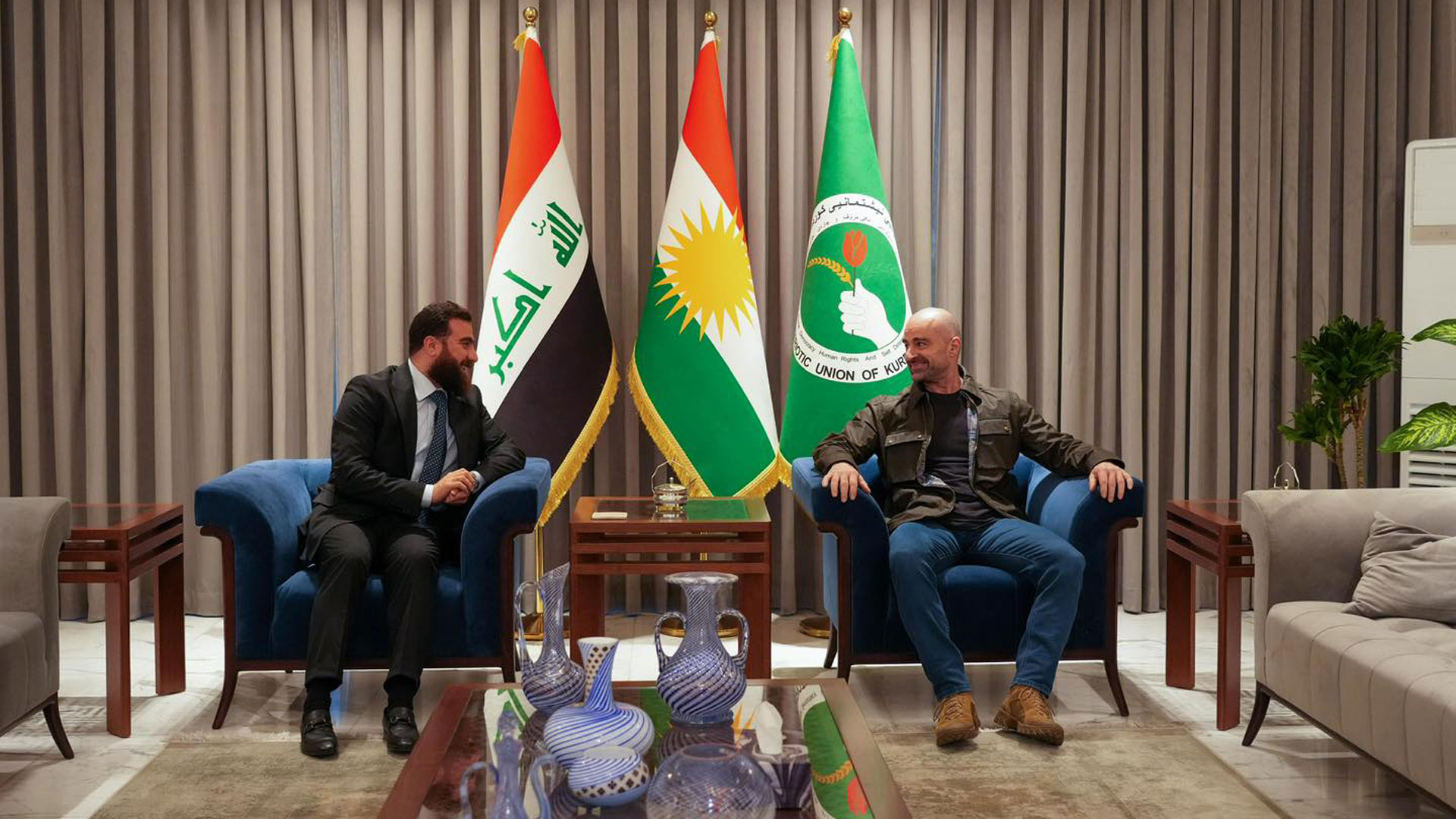 الرئيس بافل والكلداني يؤكدان ضرورة استكمال الاستحقاقات الدستورية